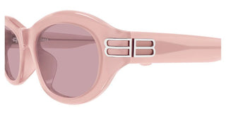 Balenciaga BB0434SK women Pink Oval Sunglasses