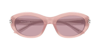 Balenciaga BB0434SK women Pink Oval Sunglasses