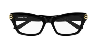 Balenciaga BB0435O women Black Cat Eye Eyeglasses