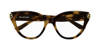 Balenciaga BB0436O women Havana Cat Eye Eyeglasses