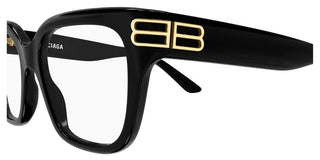 Balenciaga BB0437O women Black Squared Eyeglasses