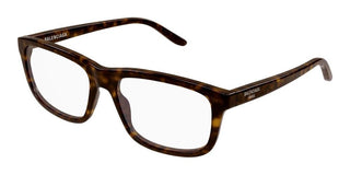 Balenciaga BB0438O men Havana Squared Eyeglasses