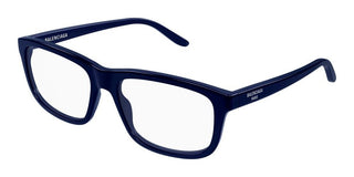 Balenciaga BB0438O men Blue Squared Eyeglasses