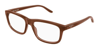 Balenciaga BB0438O men Brown Squared Eyeglasses