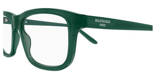 Balenciaga BB0438O men Green Squared Eyeglasses