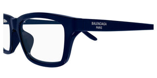 Balenciaga BB0439O men Blue Squared Eyeglasses