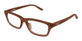 Balenciaga BB0439O men Brown Squared Eyeglasses