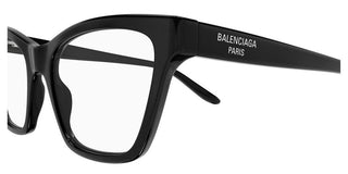 Balenciaga BB0440O women Black Cat Eye Eyeglasses