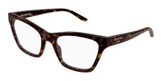 Balenciaga BB0440O women Havana Cat Eye Eyeglasses