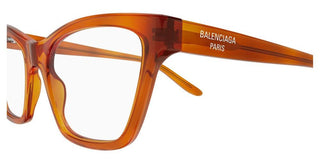 Balenciaga BB0440O women Havana Cat Eye Eyeglasses