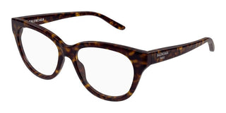 Balenciaga BB0441O women Havana Butterfly Eyeglasses