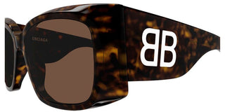 Balenciaga BB0443S women Havana Butterfly Sunglasses