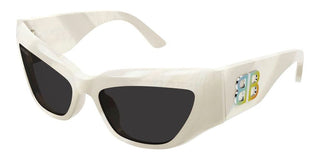 Balenciaga BB0444S women White Cat Eye Sunglasses