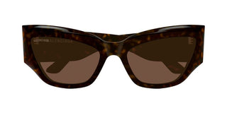 Balenciaga BB0444S women Havana Cat Eye Sunglasses