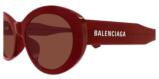 Balenciaga BB0446S women Red Oval Sunglasses