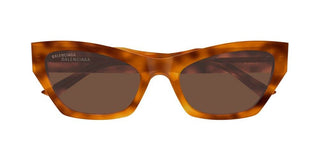 Balenciaga BB0447S women Havana Cat Eye Sunglasses