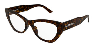 Balenciaga BB0449O women Havana Cat Eye Eyeglasses