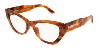 Balenciaga BB0449O women Havana Cat Eye Eyeglasses