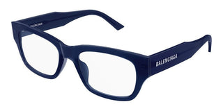 Balenciaga BB0450O men Blue Squared Eyeglasses