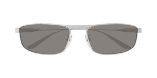 Balenciaga BB0451S unisex Ruthenium Rectangle Sunglasses