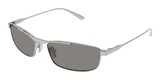 Balenciaga BB0451S unisex Ruthenium Rectangle Sunglasses