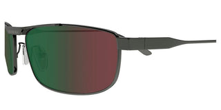 Balenciaga BB0451S unisex Ruthenium Rectangle Sunglasses