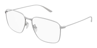 Balenciaga BB0452O men Silver Squared Eyeglasses