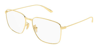 Balenciaga BB0452O men Gold Squared Eyeglasses