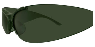 Balenciaga BB0454S unisex Green Sports Sunglasses