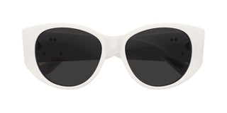 Balenciaga BB0455S women White Geometric Sunglasses