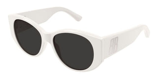 Balenciaga BB0455S women White Geometric Sunglasses