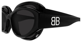 Balenciaga BB0456S unisex Black Geometric Sunglasses
