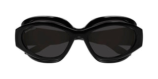 Balenciaga BB0456S unisex Black Geometric Sunglasses