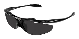 Balenciaga BB0464S unisex Black Sports Sunglasses