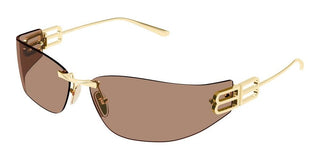Balenciaga BB0484S women Gold Cat Eye Sunglasses