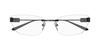 Balenciaga BB0490O women Black Cat Eye Eyeglasses