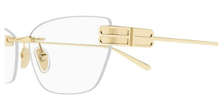 Balenciaga BB0490O women Gold Cat Eye Eyeglasses