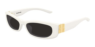 Balenciaga BB0505S women White Squared Sunglasses