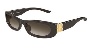 Balenciaga BB0505S women Brown Squared Sunglasses