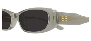 Balenciaga BB0510S women Green Squared Sunglasses