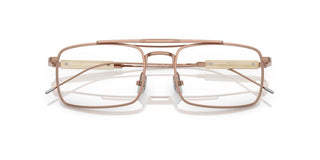 Brunello Cucinelli BC 1006T unisex Rose gold Rectangle Eyeglasses