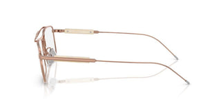 Brunello Cucinelli BC 1006T unisex Rose gold Rectangle Eyeglasses