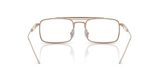 Brunello Cucinelli BC 1006T unisex Rose gold Rectangle Eyeglasses