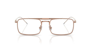 Brunello Cucinelli BC 1006T unisex Rose gold Rectangle Eyeglasses