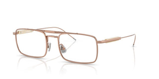 Brunello Cucinelli BC 1006T unisex Rose gold Rectangle Eyeglasses