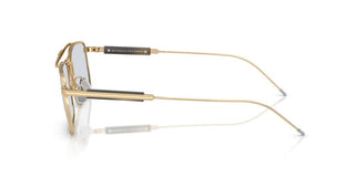 Brunello Cucinelli BC 1006T unisex Gold Rectangle Eyeglasses