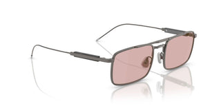 Brunello Cucinelli BC 1006T unisex Ruthenium Rectangle Eyeglasses