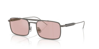 Brunello Cucinelli BC 1006T unisex Ruthenium Rectangle Eyeglasses