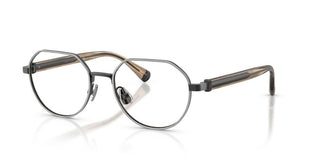 Brunello Cucinelli Bc 1007t Unisex Silver Round Eyeglasses