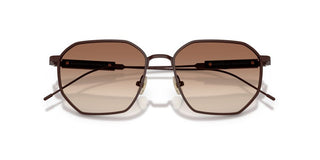 Brunello Cucinelli Bc 1010t Women Brown Geometric Eyeglasses